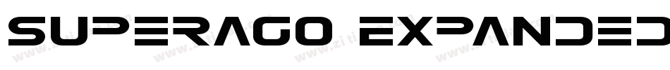 Superago Expanded字体转换